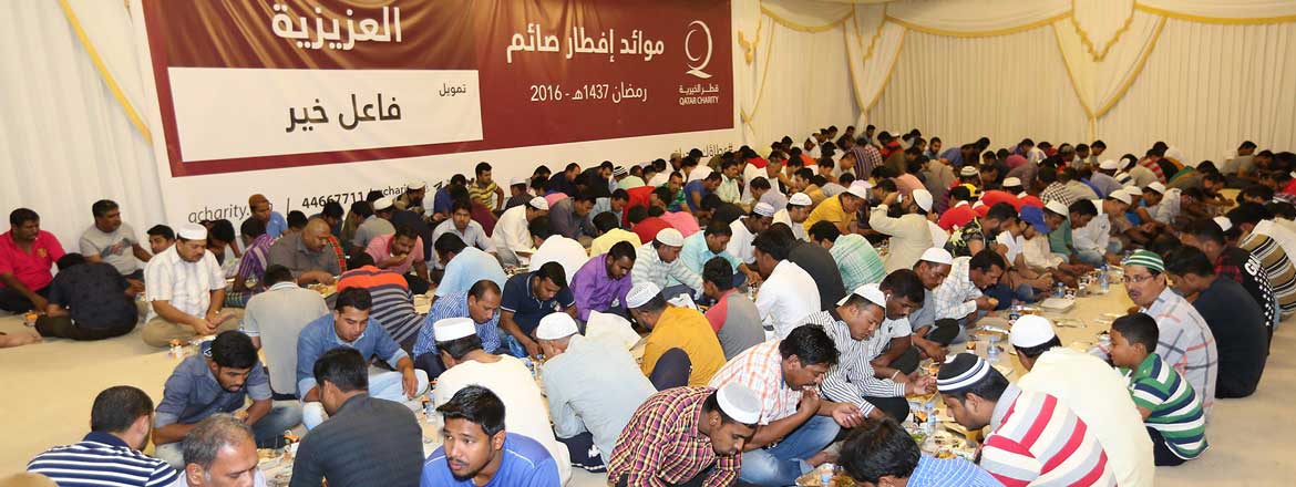 Qc S Tent In Aziziya Hosts 200 Workers Every Day