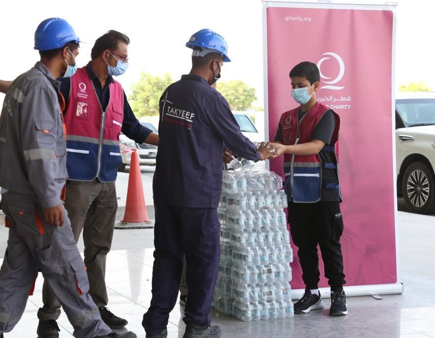 قطر الخيرية منظمة خيرية وإنسانية غير حكومية شعارها معا لحياة كريمة