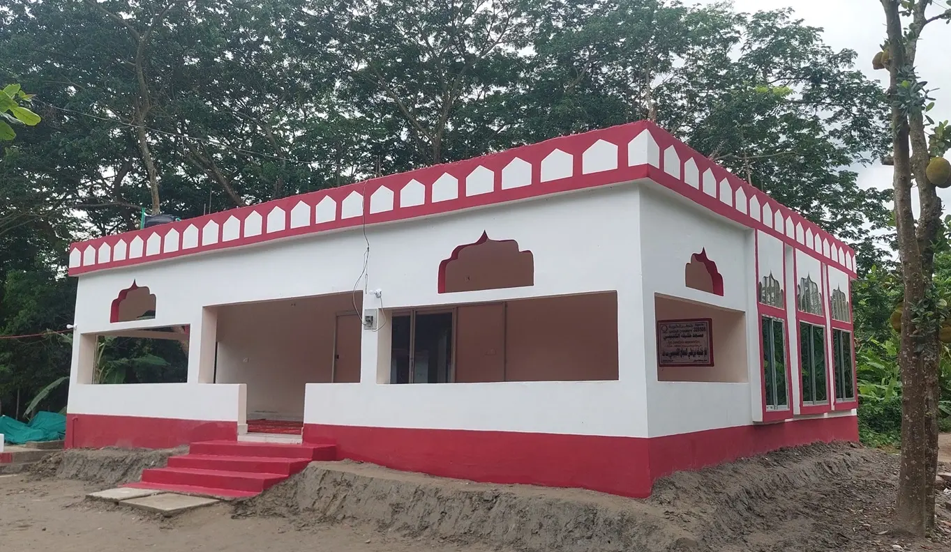 Construction and Furnishing of a Mosque with a total area of 100 m²